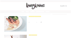 Desktop Screenshot of livingloving.net
